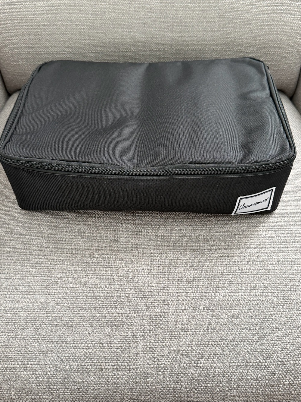 2 sets Black Rectangular Travel Organizer Pouch